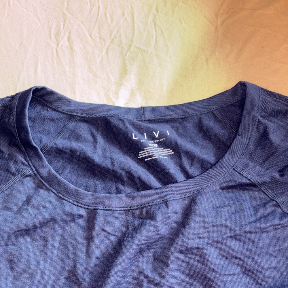Livi Active Top 26/28 Lane Bryant Athletic Cropped Plus Size Women’s Fits 22/24 - Picture 7 of 11
